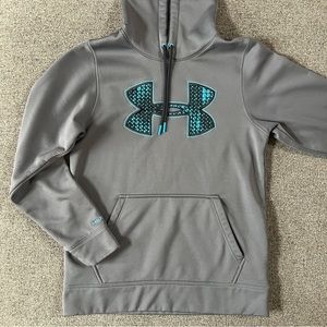 🔴 4 for $40 Bundle | Under Armour Storm Stitched Logo Hoodie Sweatshirt - Small